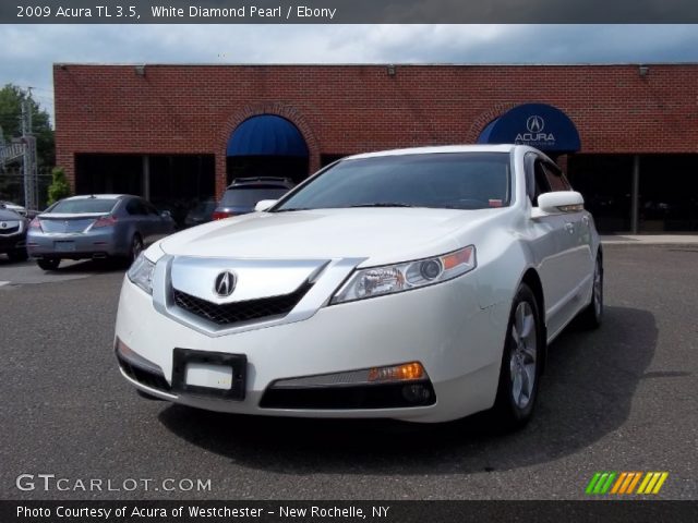 2009 Acura TL 3.5 in White Diamond Pearl