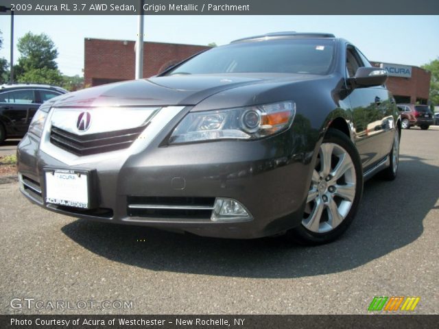 2009 Acura RL 3.7 AWD Sedan in Grigio Metallic