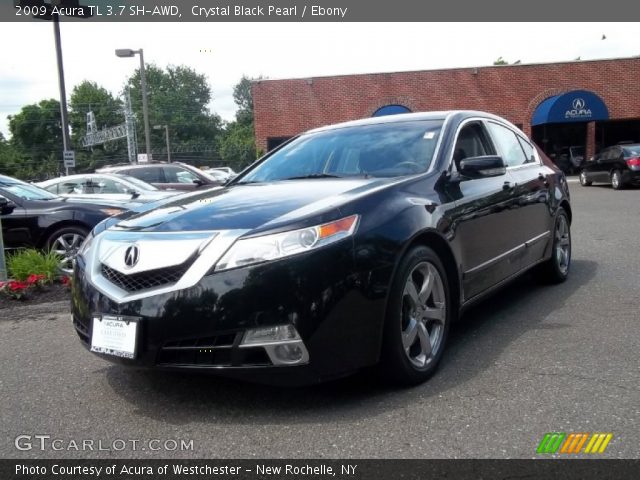 2009 Acura TL 3.7 SH-AWD in Crystal Black Pearl
