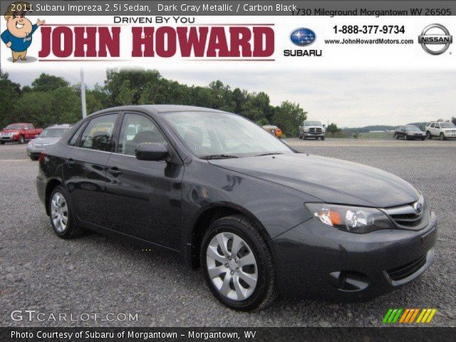 2011 Subaru Impreza 2.5i Sedan in Dark Gray Metallic