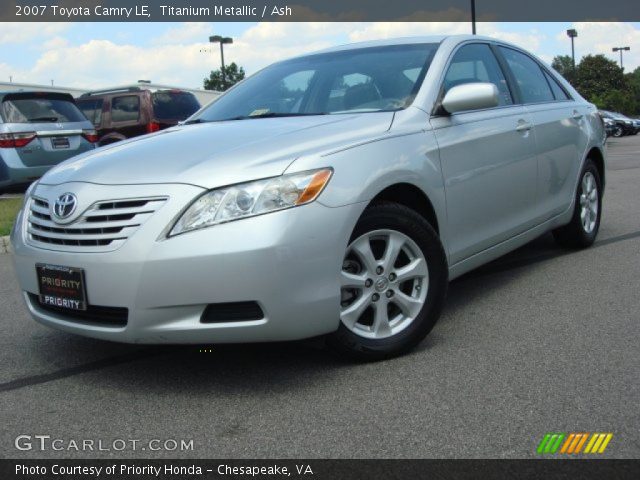 2007 Toyota Camry LE in Titanium Metallic