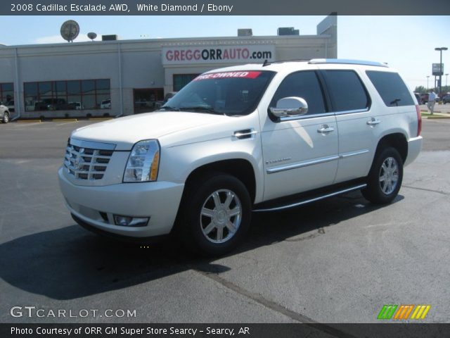 2008 Cadillac Escalade AWD in White Diamond