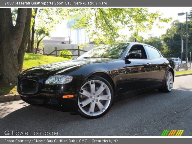 2007 Maserati Quattroporte Sport GT in Nero (Black)