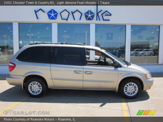 2002 Chrysler Town & Country EX in Light Almond Pearl Metallic