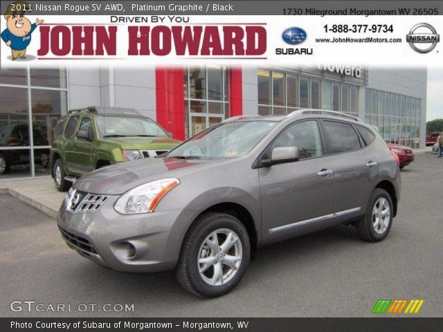 2011 Nissan Rogue SV AWD in Platinum Graphite