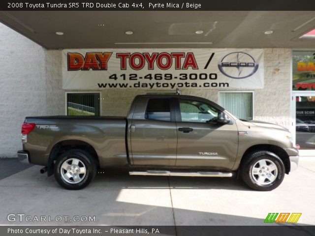 2008 Toyota Tundra SR5 TRD Double Cab 4x4 in Pyrite Mica