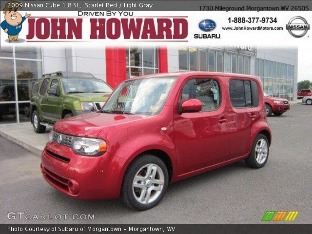 2009 Nissan Cube 1.8 SL in Scarlet Red