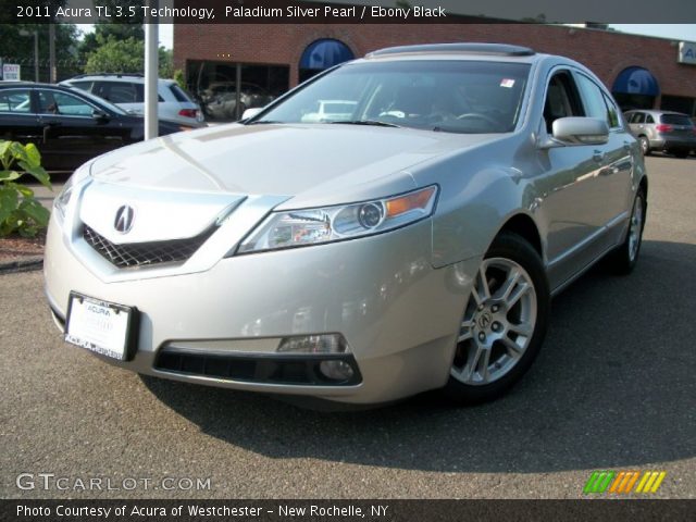 2011 Acura TL 3.5 Technology in Paladium Silver Pearl