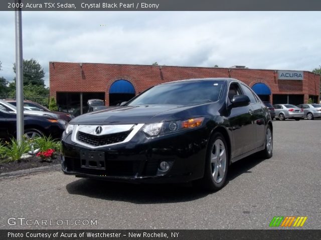 2009 Acura TSX Sedan in Crystal Black Pearl