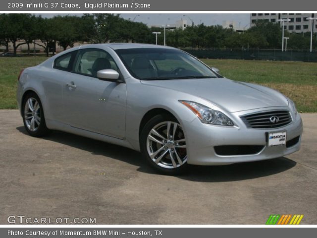 2009 Infiniti G 37 Coupe in Liquid Platinum