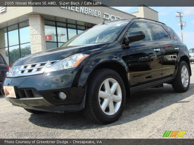 2005 Nissan Murano SE AWD in Super Black