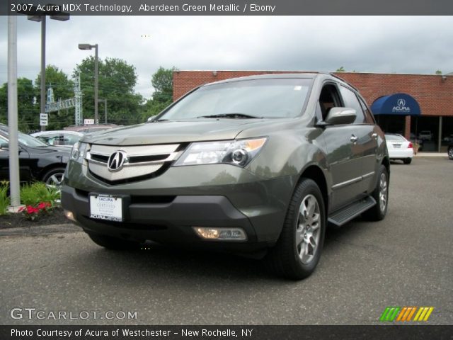 2007 Acura MDX Technology in Aberdeen Green Metallic