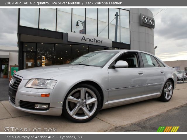 2009 Audi A8 4.2 quattro in Ice Silver Metallic
