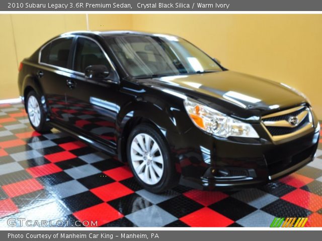 2010 Subaru Legacy 3.6R Premium Sedan in Crystal Black Silica