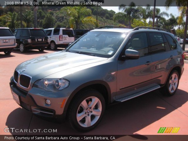 2008 BMW X5 3.0si in Mineral Green Metallic