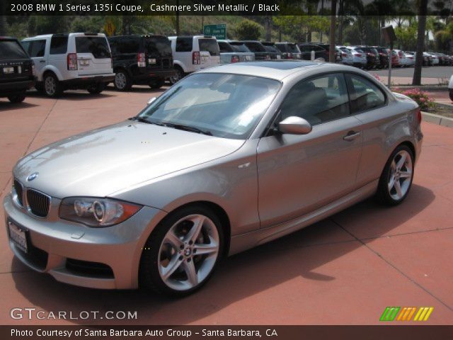 2008 BMW 1 Series 135i Coupe in Cashmere Silver Metallic