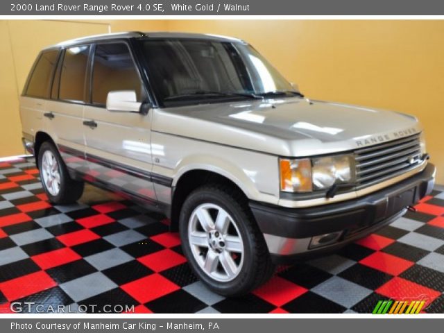 2000 Land Rover Range Rover 4.0 SE in White Gold