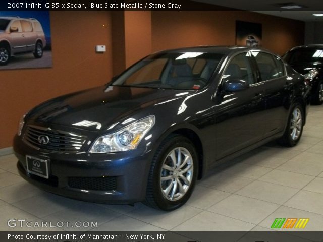 2007 Infiniti G 35 x Sedan in Blue Slate Metallic