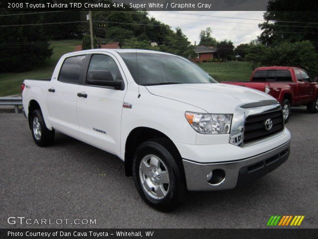 2008 Toyota Tundra TRD CrewMax 4x4 in Super White