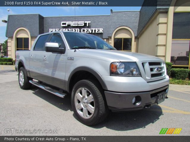 2008 Ford F150 FX4 SuperCrew 4x4 in Silver Metallic