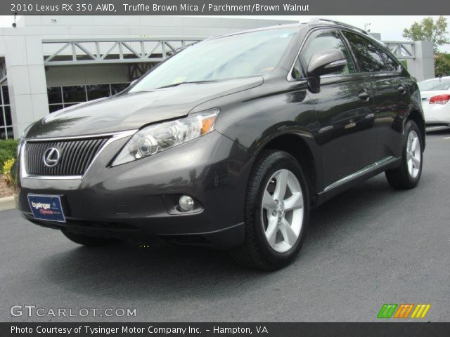2010 Lexus RX 350 AWD in Truffle Brown Mica