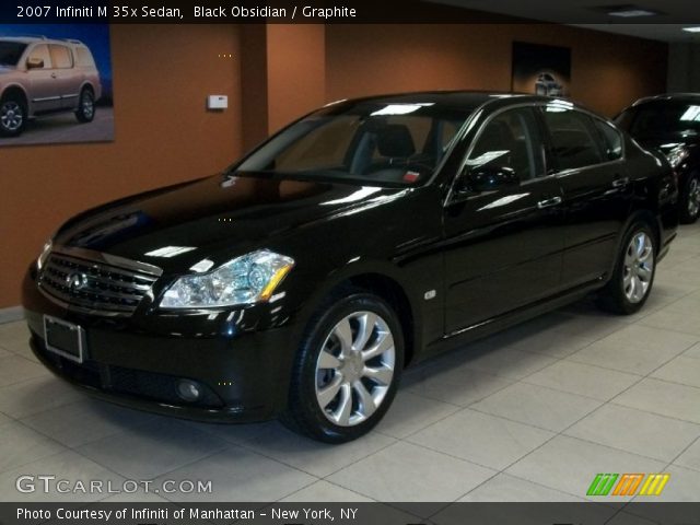 2007 Infiniti M 35x Sedan in Black Obsidian