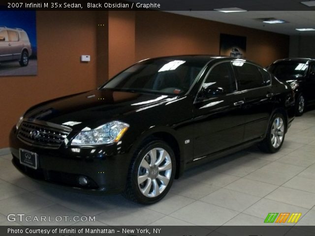 2007 Infiniti M 35x Sedan in Black Obsidian