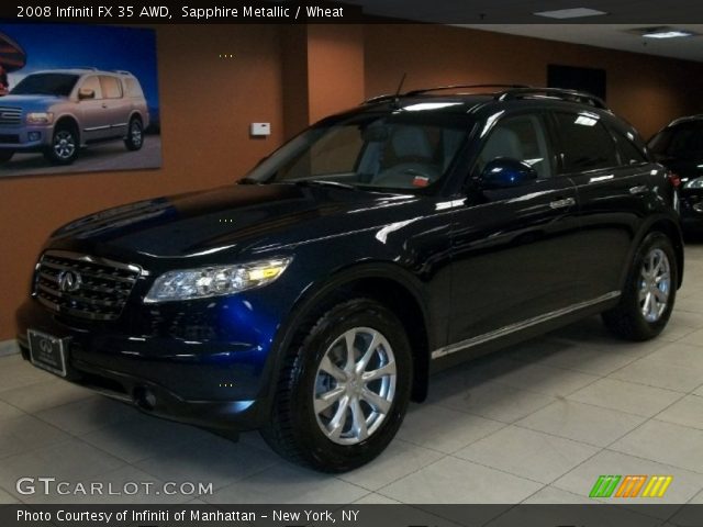 2008 Infiniti FX 35 AWD in Sapphire Metallic