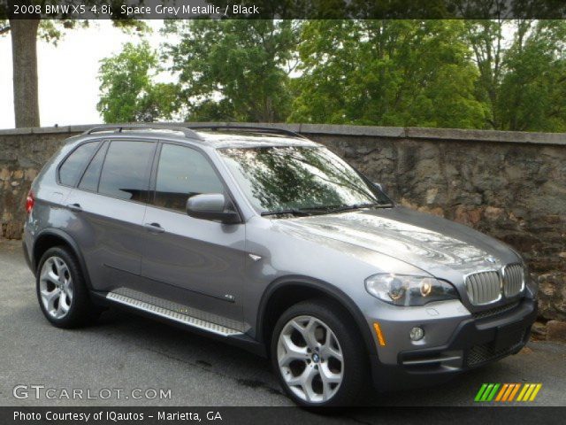 2008 BMW X5 4.8i in Space Grey Metallic