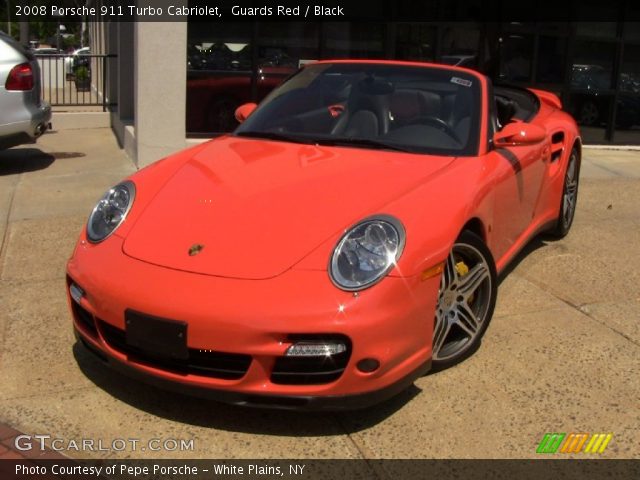 2008 Porsche 911 Turbo Cabriolet in Guards Red