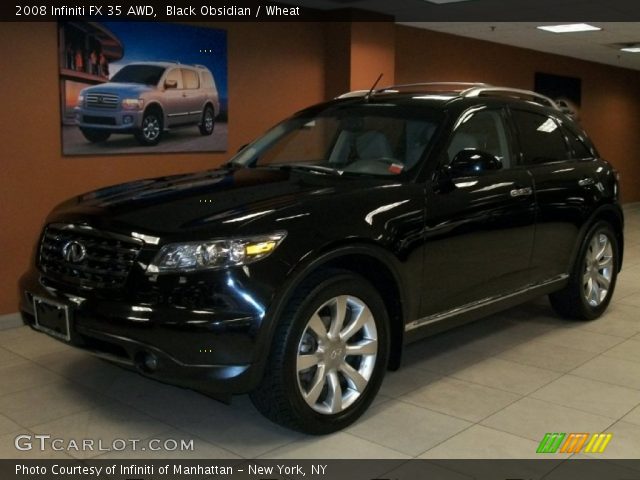 2008 Infiniti FX 35 AWD in Black Obsidian