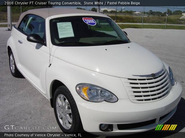 2008 Chrysler PT Cruiser Touring Convertible in Stone White