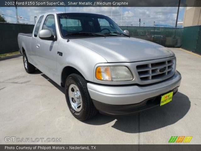 2002 Ford F150 Sport SuperCab in Silver Metallic
