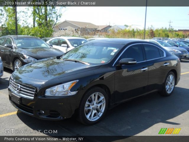 2009 Nissan Maxima 3.5 SV in Super Black