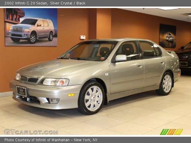 2002 Infiniti G 20 Sedan in Silver Crystal