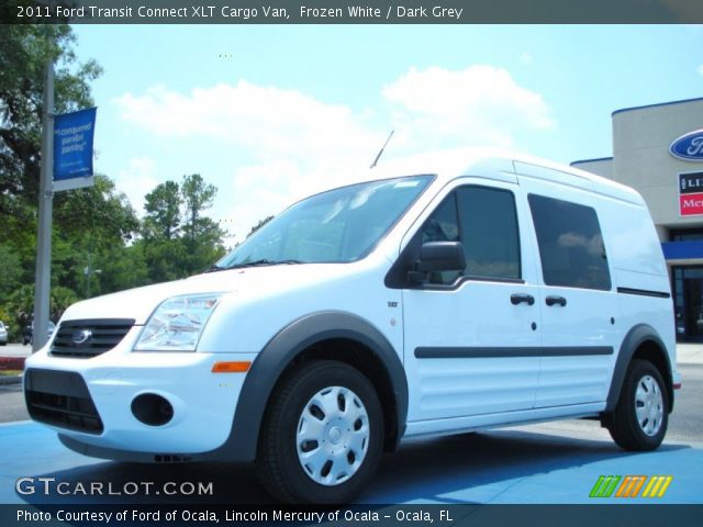 2011 Ford Transit Connect XLT Cargo Van in Frozen White