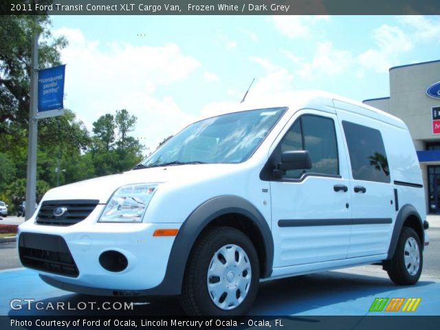 2011 Ford Transit Connect XLT Cargo Van in Frozen White