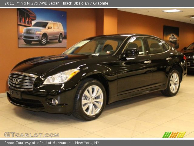 2011 Infiniti M 37x AWD Sedan in Black Obsidian