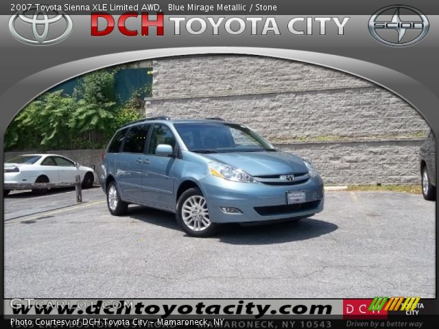 2007 Toyota Sienna XLE Limited AWD in Blue Mirage Metallic