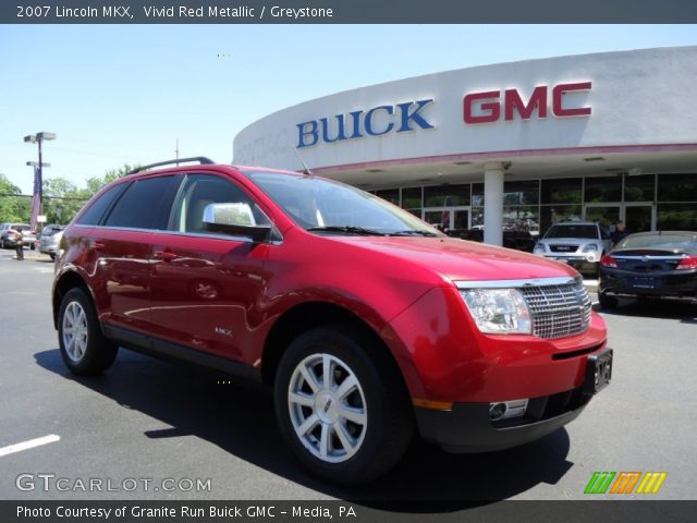2007 Lincoln MKX  in Vivid Red Metallic