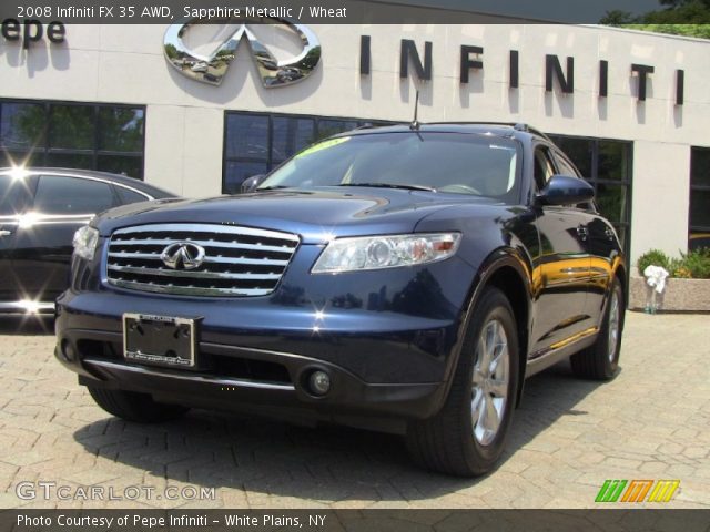 2008 Infiniti FX 35 AWD in Sapphire Metallic