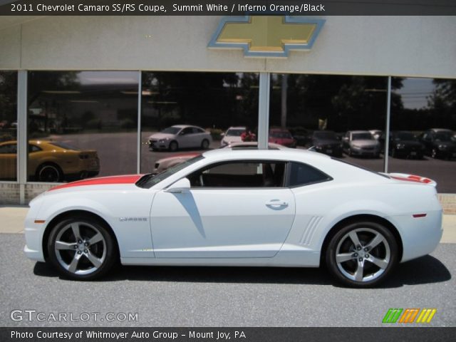 2011 Chevrolet Camaro SS/RS Coupe in Summit White