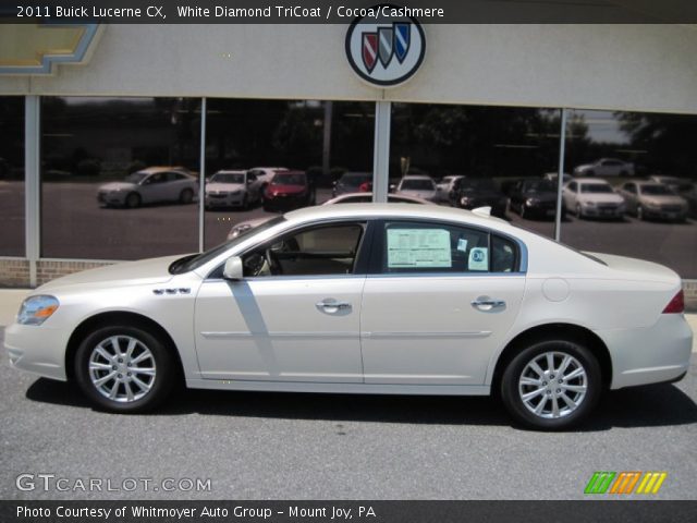 2011 Buick Lucerne CX in White Diamond TriCoat