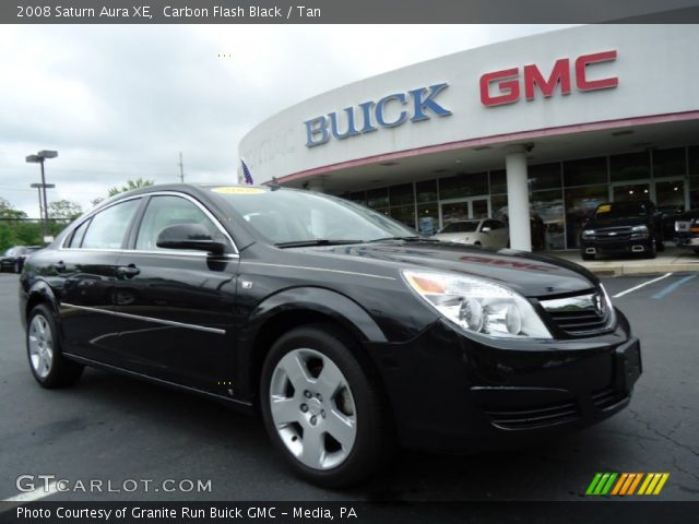 2008 Saturn Aura XE in Carbon Flash Black