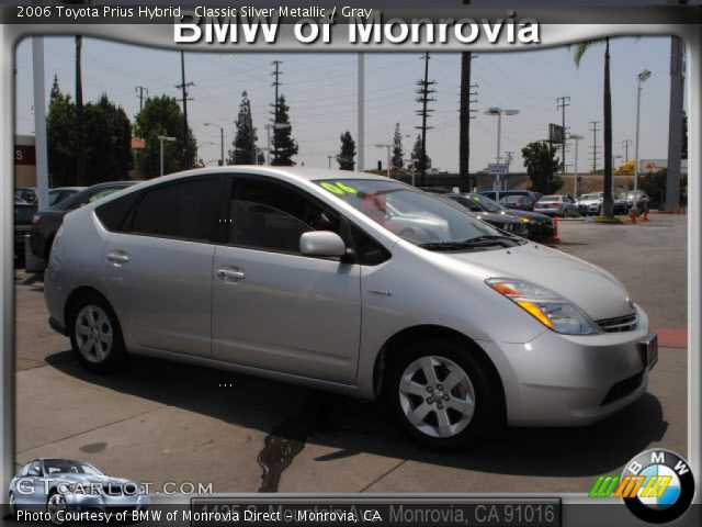 2006 Toyota Prius Hybrid in Classic Silver Metallic