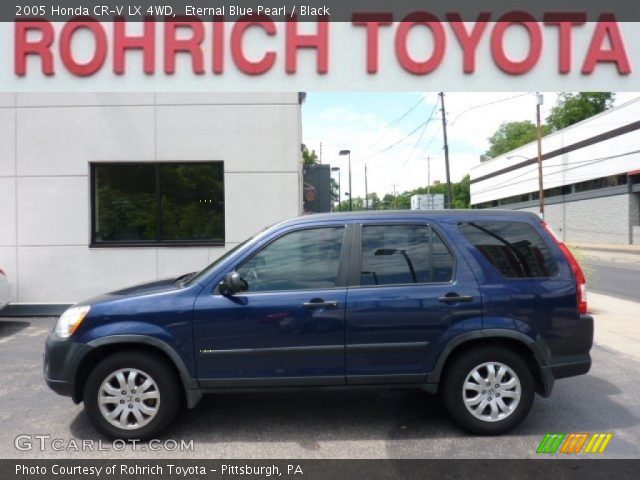 2005 Honda CR-V LX 4WD in Eternal Blue Pearl