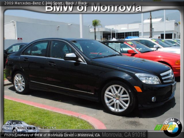 2009 Mercedes-Benz C 300 Sport in Black