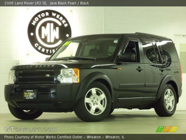 2006 Land Rover LR3 SE in Java Black Pearl