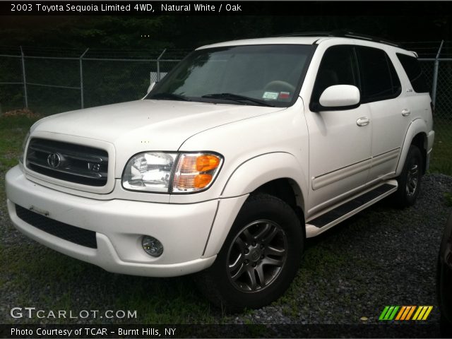 2003 Toyota Sequoia Limited 4WD in Natural White