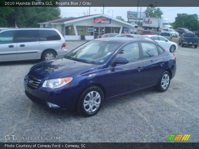 2010 Hyundai Elantra GLS in Regatta Blue